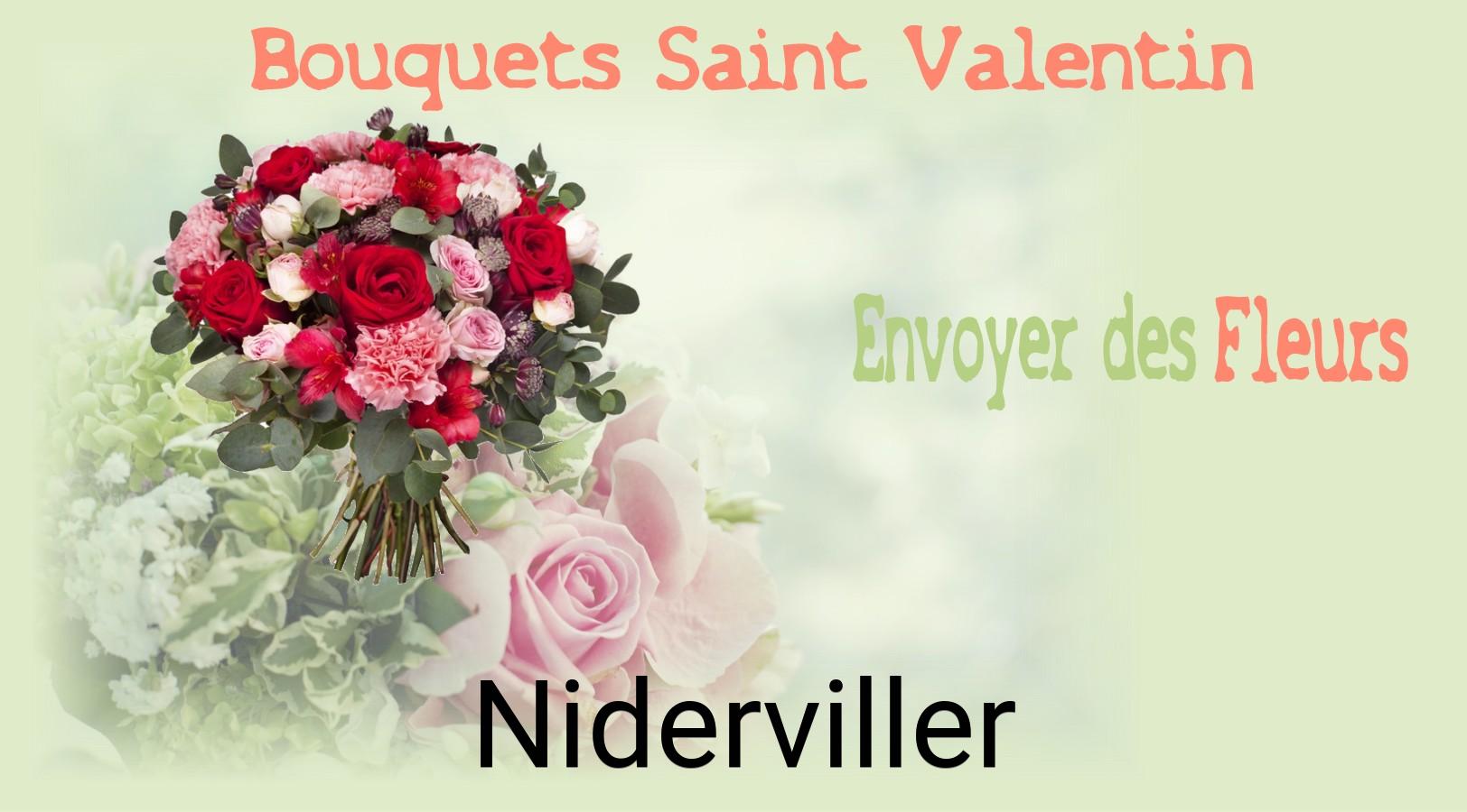 Roses de Saint-Valentin livrées à Niderviller